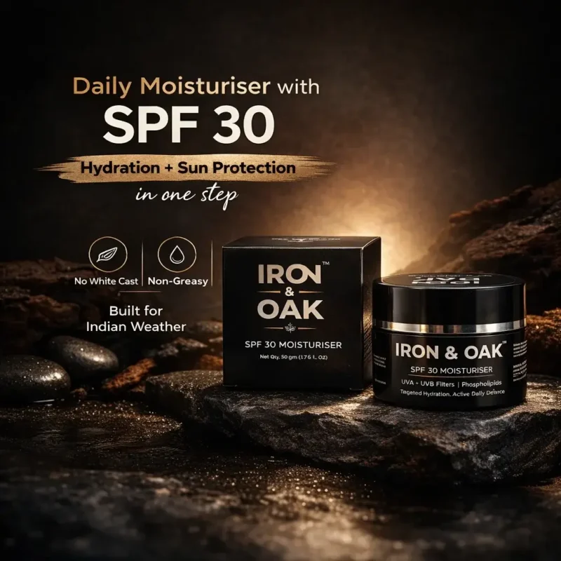 spf 30 moisturiser with uv filters & phospholipids
