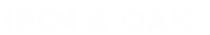 iron & oak logo (white)