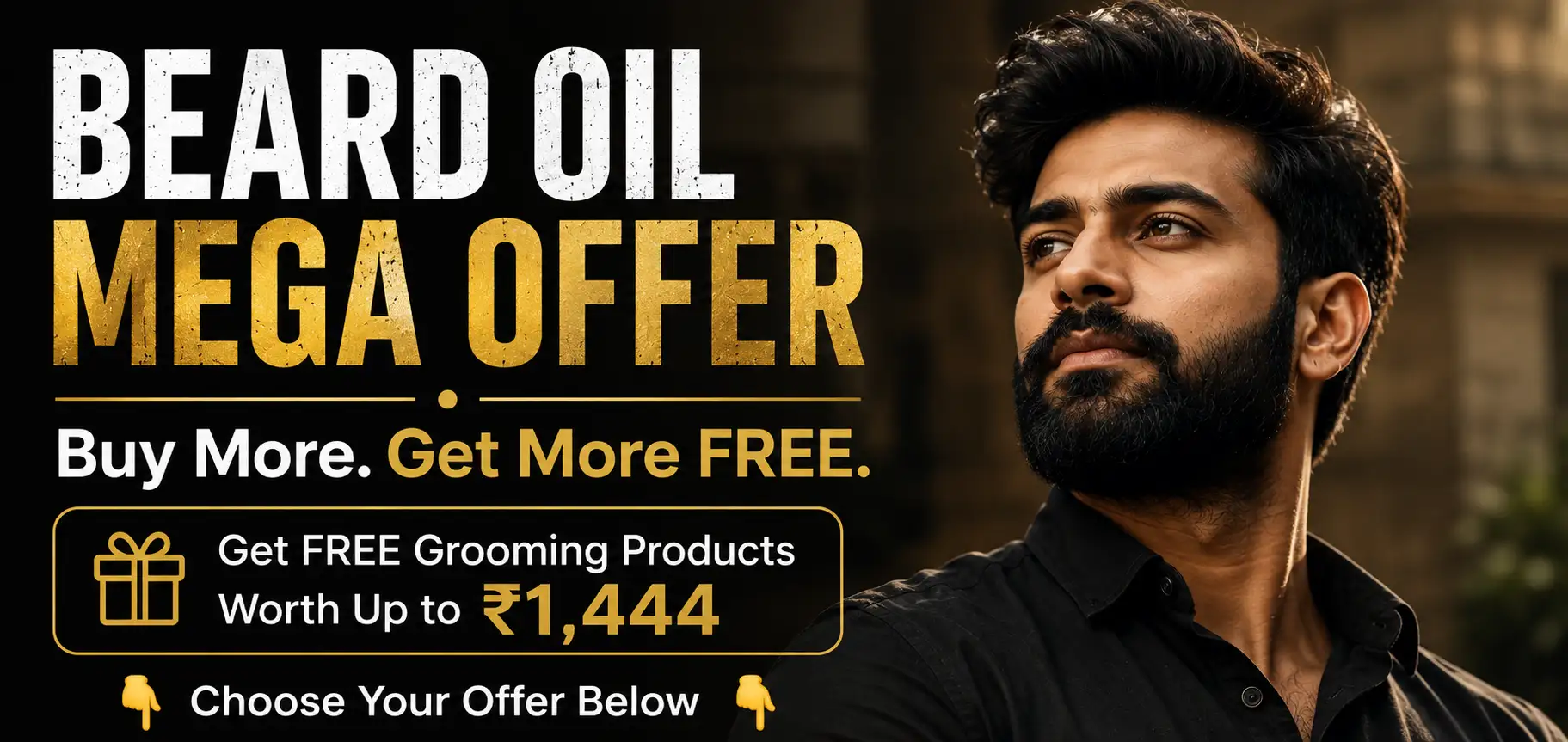Mega Beard Oil offer